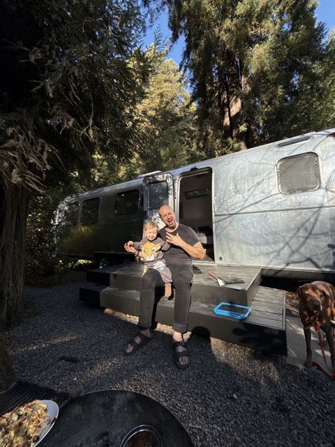 Morning Laughter in the Woods