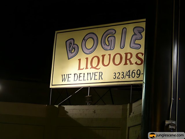 Boogie Liquors Lights Up the Night