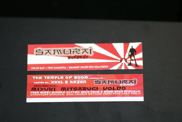Samurai Warrior Business Cards