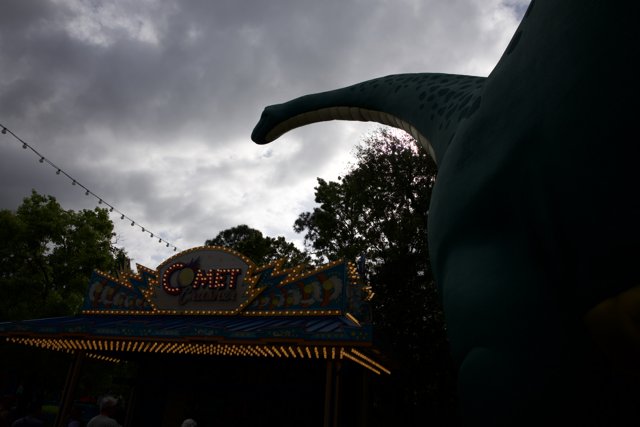 Majestic Dinosaur Encounter at Disneyworld Animal Kingdom