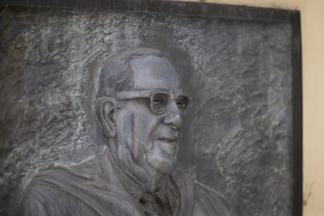 Monumental Bronze Portrait