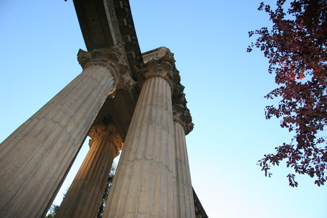 Pillars of the Clear Blue Sky