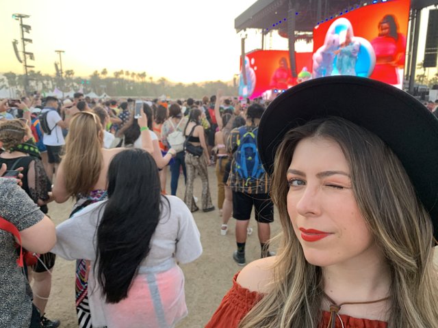 Hat-titude at the Music Fest