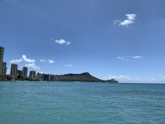 Honolulu Skyline from the Shoreline