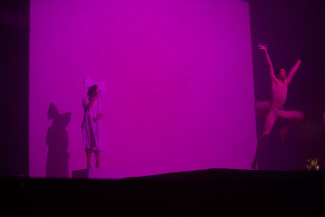 Pink Stage Performance