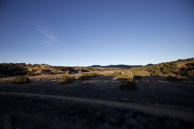 Golden Hour Over the New Mexico High Desert