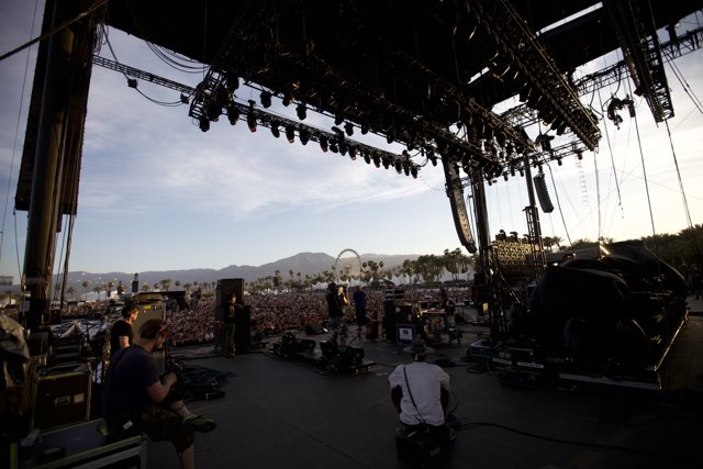 Stage Lights Up at Coachella 2013