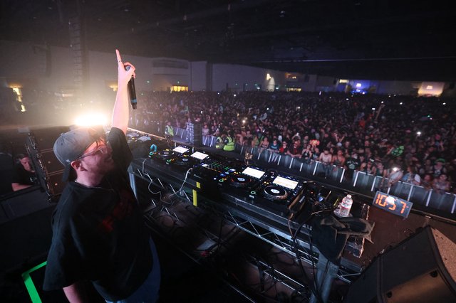 DJ Commands Massive Crowd at Wobbleland Festival 2026