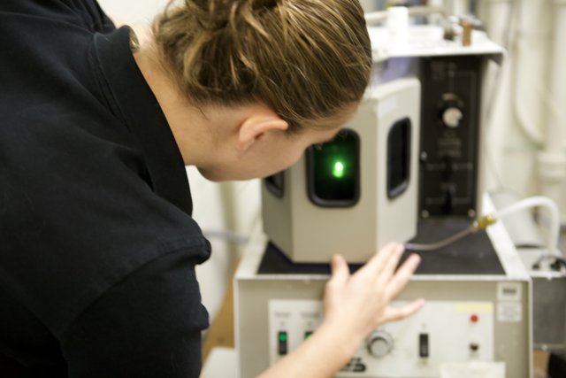 Testing Substances at Caltech Metal Lab