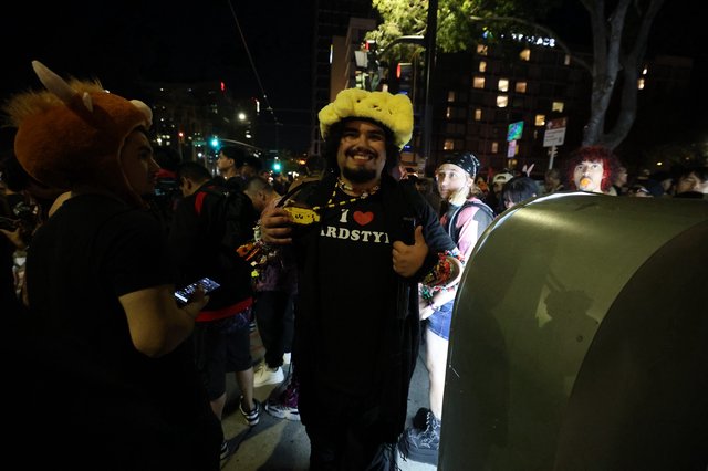 Hardstyle Fan Celebrates at Wobbleland Festival Night