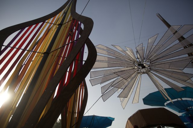 Colorful Kite at Coachella