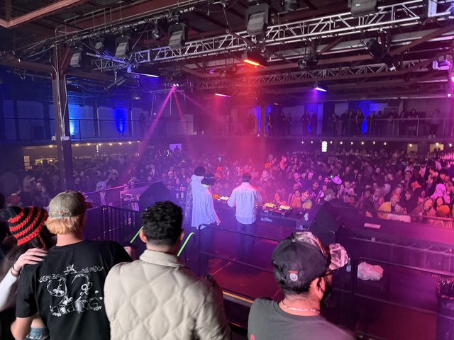 Skrillex and Four Tet DJ Performance at Packed Nightclub