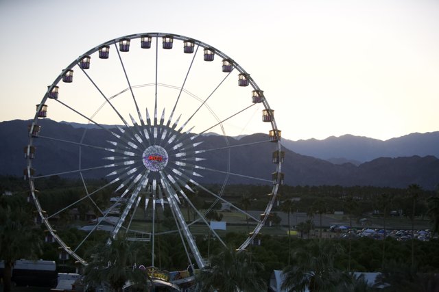 Sunset Fun on the Ferris Wheel