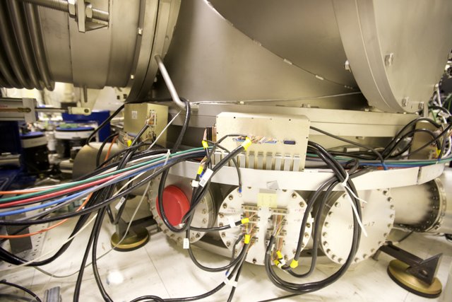 High-Tech Wiring Machine at Caltech LIGO Factory