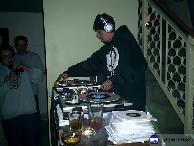 Black Hoodie DJ