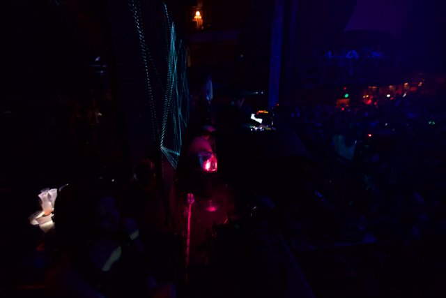 Sasha Commands the Crowd at Sierra Madre Nightclub