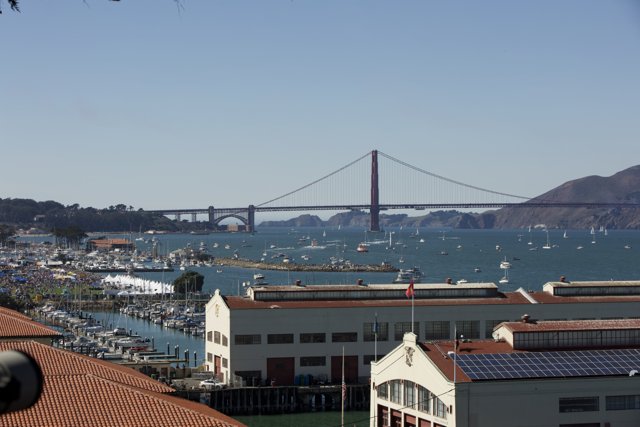 The Picturesque Vista of San Francisco during Fleet Week Air Show 2023
