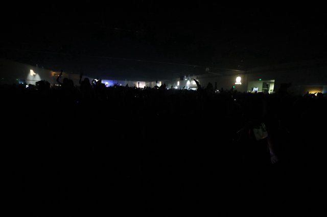 Dark Crowd Silhouettes at Wobbleland Festival 2026