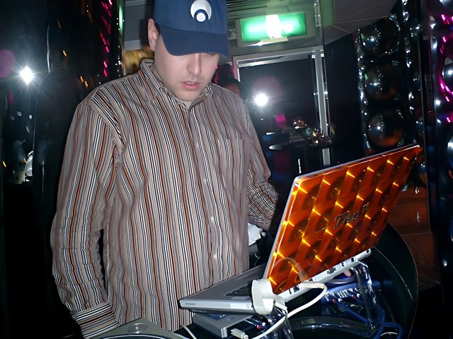 DJ mixing beats at Tokyo Government Office