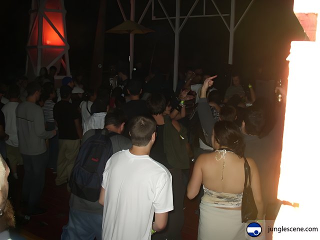 Night Club Crowd in Ensenada