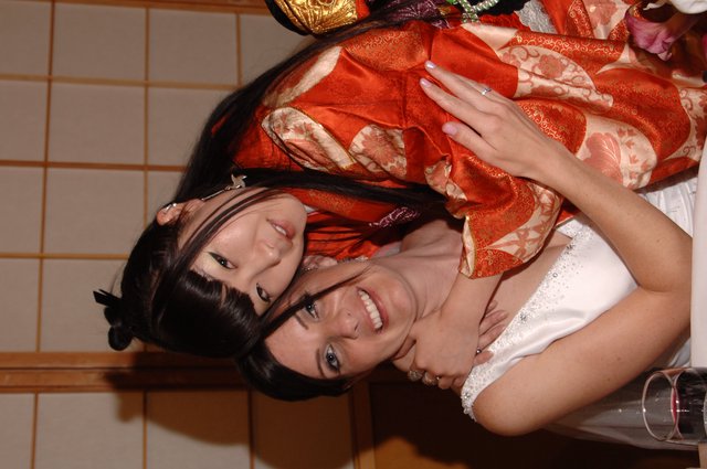 East Meets West: Bridal Celebration with Kimono and Gown