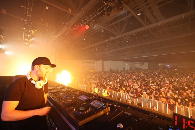 DJ Commands Massive Crowd at Wobbleland Festival