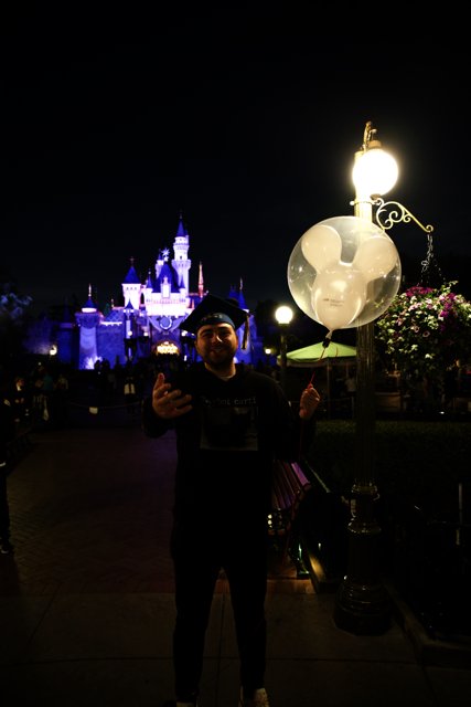 Enchanting night at Disneyland