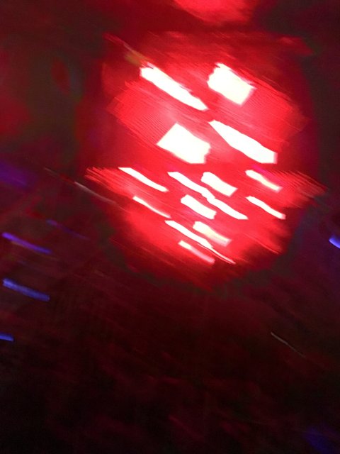 Red Glow at the Club