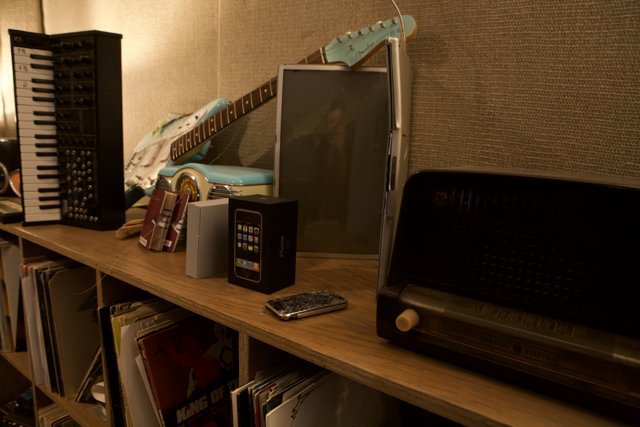 A Shelf of Music and Technology