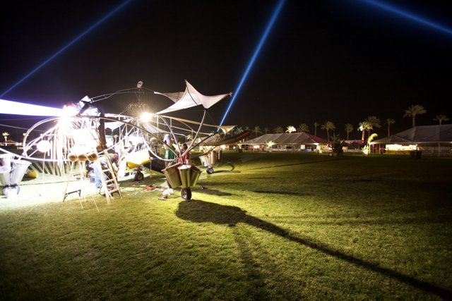 Illuminated Tent Event