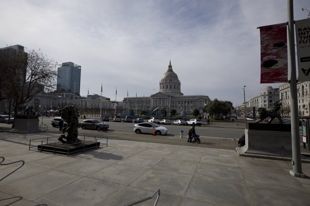 San Francisco City Hall on Overcast Day
