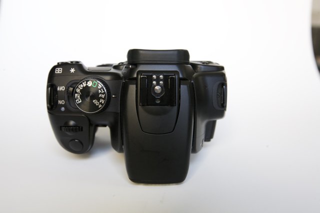 Digital Camera with Flash and Lens