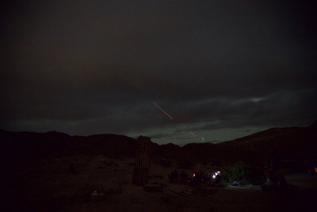 Night Flight in the Desert