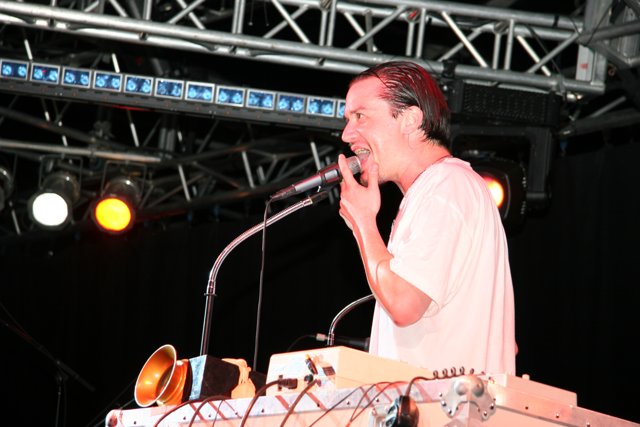 Mike Patton Rocks the Stage with his Power Vocals