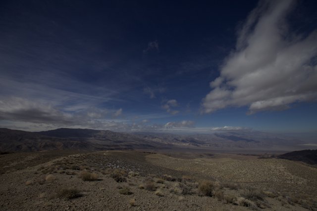 A Serene View of the Desert Plateau