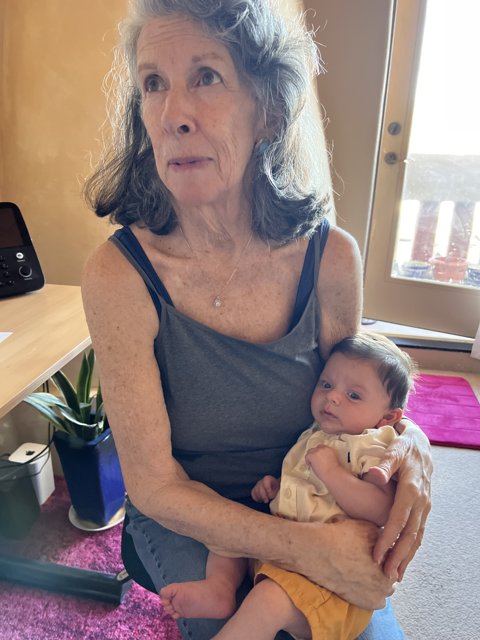 A Portrait of Love: Rhoda B and Wesley with Baby