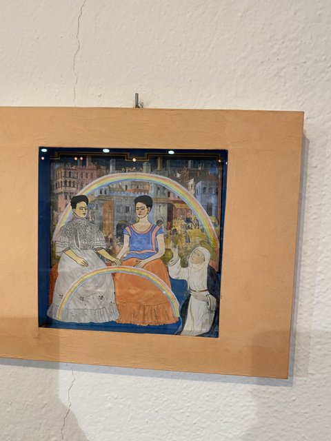 Three Female Artists in Xochimilco