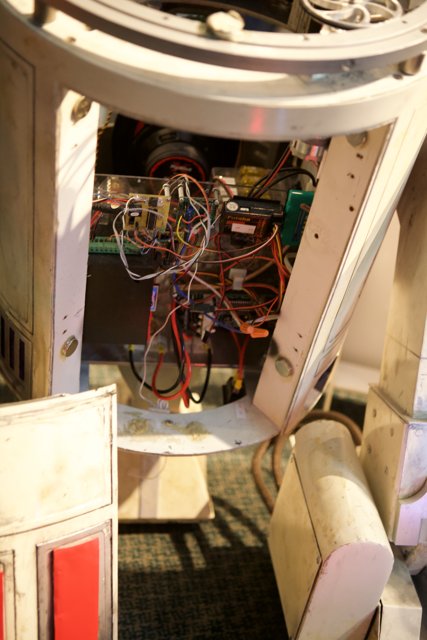 Inside the Wires of a Star Wars Robot