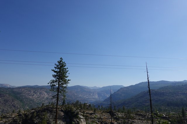 Mountain Views and Power Lines