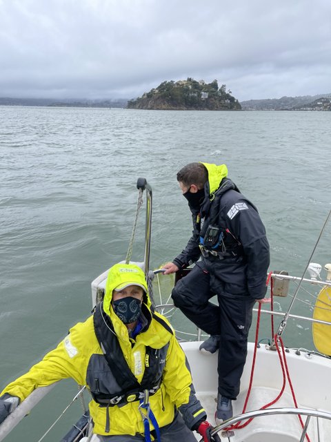 Yellow Jackets on the Waters of San Francisco Bay
