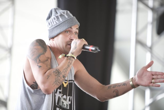 Yelawolf Rocks Coachella Stage with Tattooed Chest