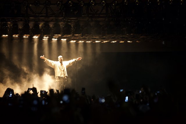 Kanye West Takes Center Stage