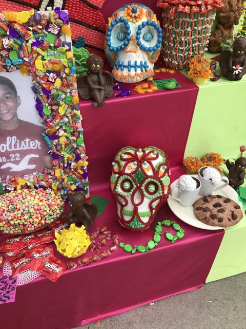Day of the Dead Candy Table