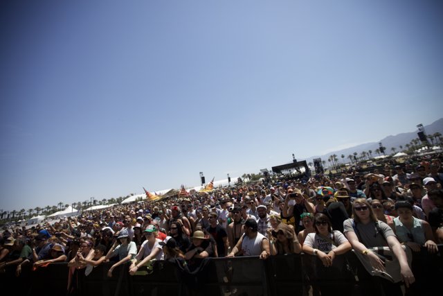 Coachella Crowds: Chuck Comeau Rocks Out Amidst 46 People