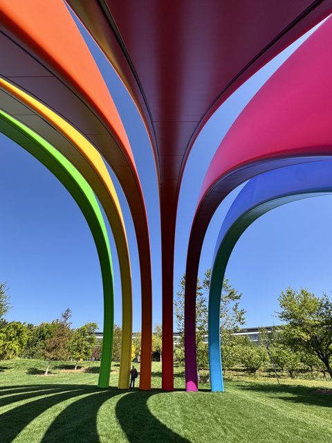 Vibrant Reflections at Apple Park