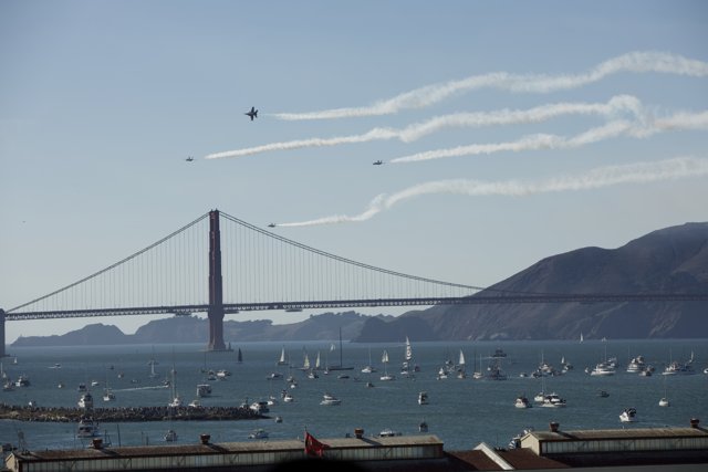 Fleeting Over the Horizon: An Airshow Spectacle