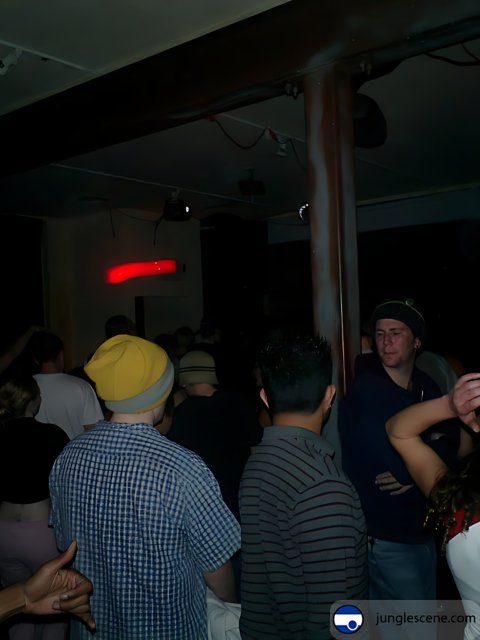 Nightlife Party with Man in Baseball Hat