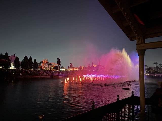 Nighttime Spectacle at Disney California Adventure