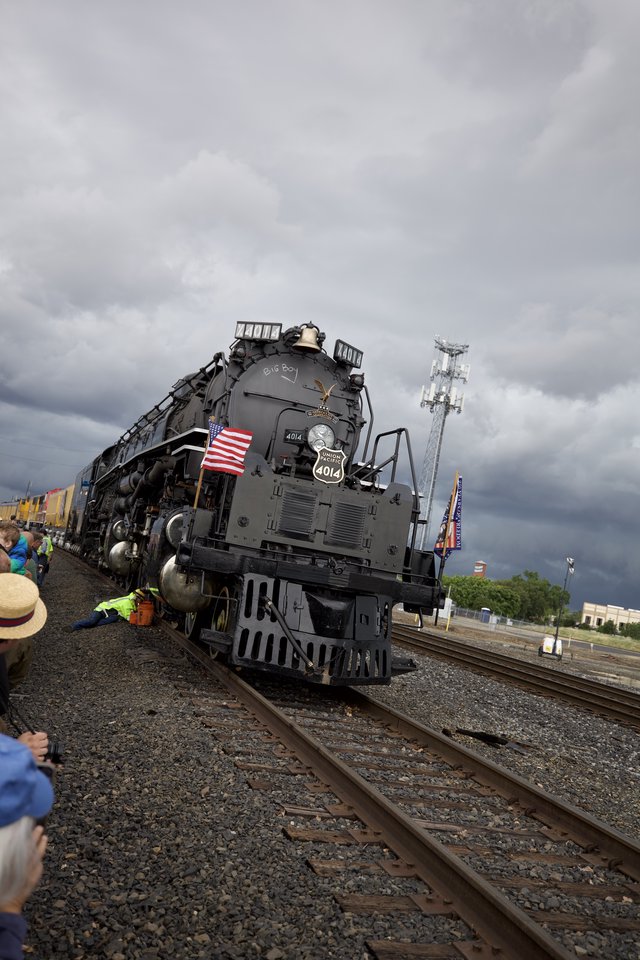 Union Pacific Big Boy 4014 Steam Locomotive Display