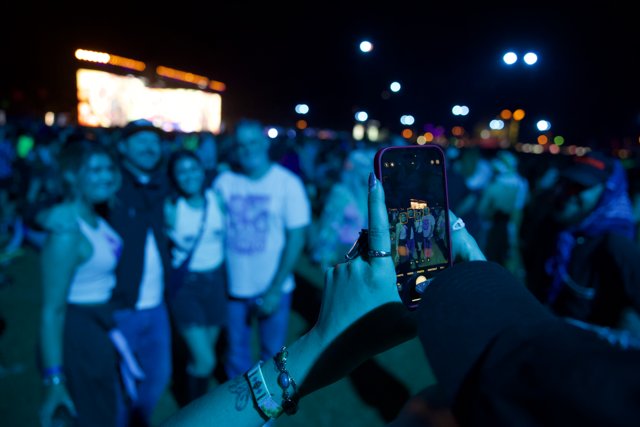 Capturing the Moment: Coachella 2024 Under the Night Sky